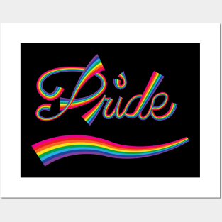 Pride Ribbon Posters and Art